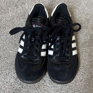 Adidas Black and White Samba Sneakers